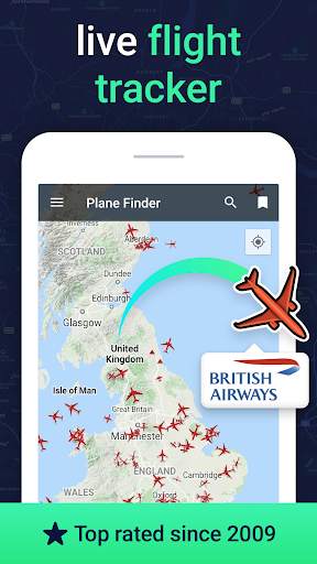 Plane Finder Lite screenshot 1