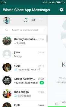 Whats Clone App Messenger screenshot 4