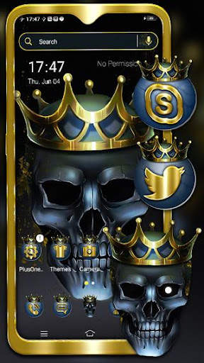 Skull King Launcher Theme screenshot 5