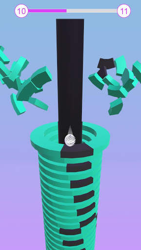 Stack Helix: 3D Ball Crush Drop Smasher screenshot 3