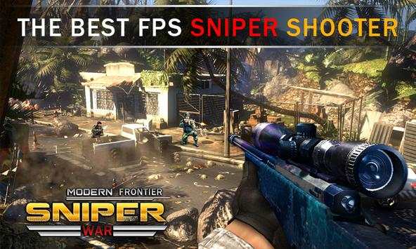 Modern Frontier Sniper Perang screenshot 1
