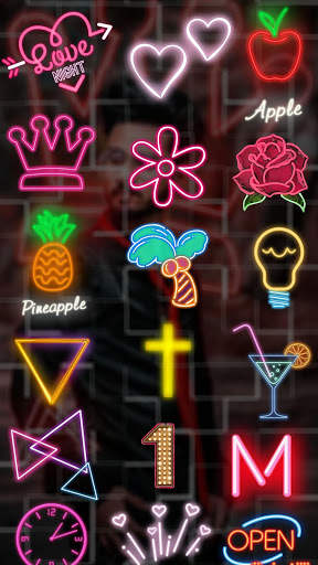 Neon Photo Editor - Nocrop, Filters, Effects screenshot 4