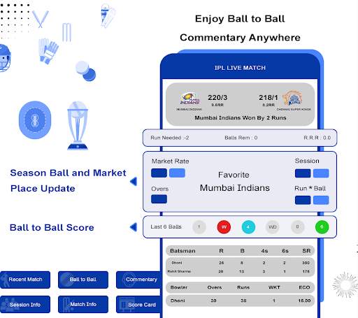 IPL 2021 Live Score : Live Cricket TV, Live Match screenshot 1