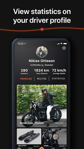 Detecht - Motorcycle App & GPS screenshot 7