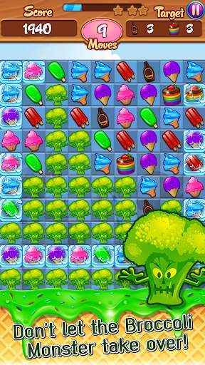 Ice Cream Frozen Mania: Free Match 3 Games Offline screenshot 3