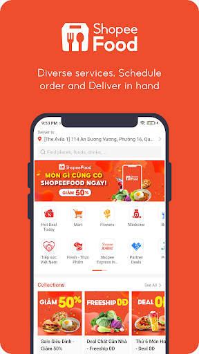 ShopeeFood - Food Delivery screenshot 1