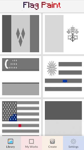 Paint Number:Flag Color Number-World Flag Coloring screenshot 1