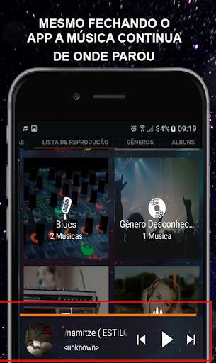 Reprodutor de Música MP3 (Music Player) screenshot 5