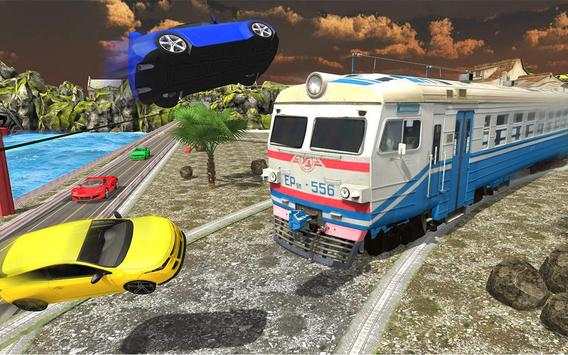 Real Train vs Car Racing 2018 - Autofahren Spiele screenshot 11