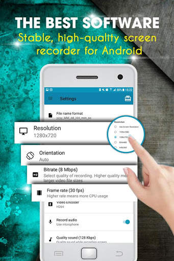 Screen Recorder, Screen Capture ( No root) screenshot 3