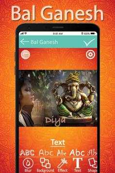 Bal Ganesh Photo Frame скриншот 3