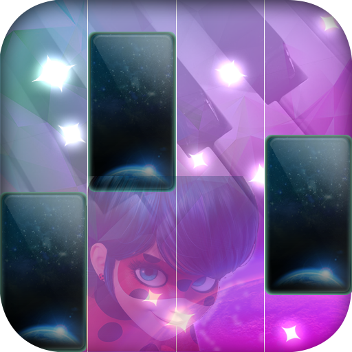 ikon Piano Tiles Ladybug - Noir Game