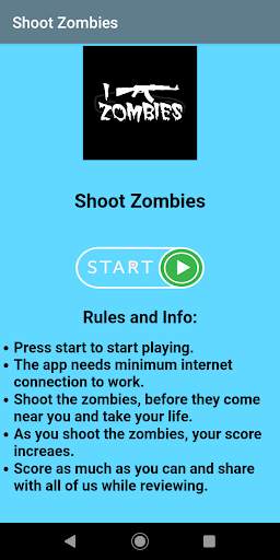 Shoot Zombies screenshot 1