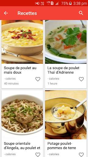 Recettes de soupe screenshot 4