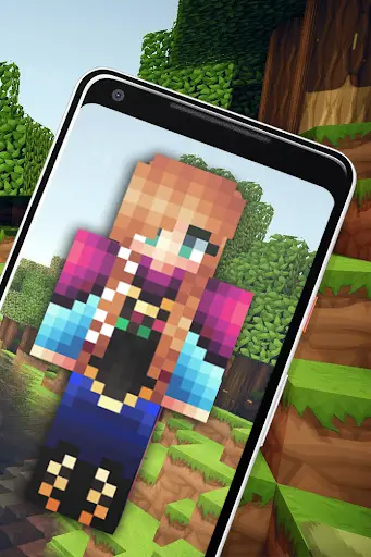 Skin Elsa For Minecraft screenshot 2