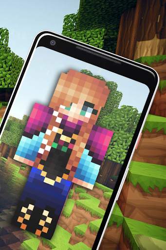 Skin Elsa For Minecraft screenshot 2