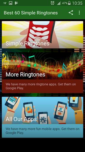 Best 60 Simple Ringtones screenshot 1