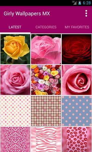 Girly Wallpapers MX screenshot 2