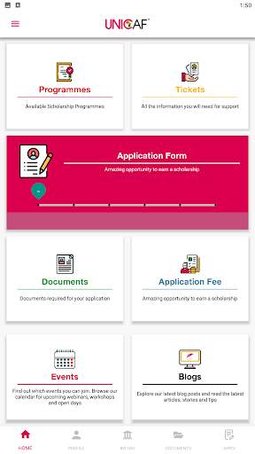 Unicaf Scholarships скриншот 1