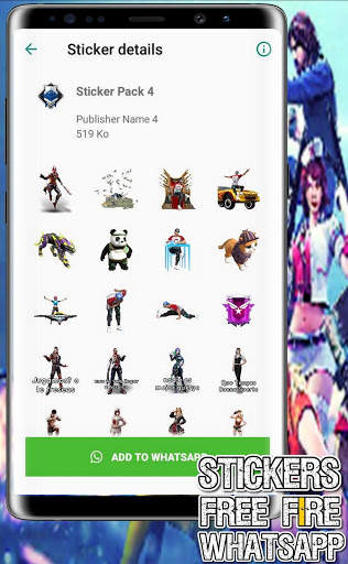 best stickers for free ff whatsapp2020 screenshot 2
