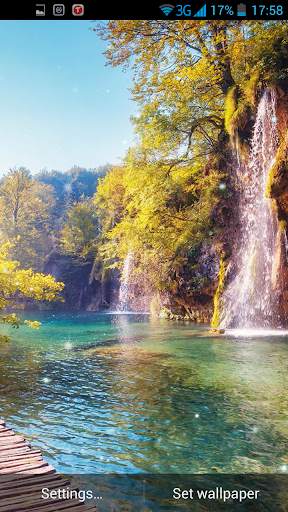 Waterfall 3D Live Wallpaper screenshot 4