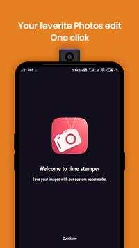 Photo Timestamp: Auto stamper Datetime Shot Camera screenshot 2