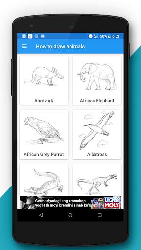 Free Drawing Tutorials - Animals (2nd Edition) screenshot 3