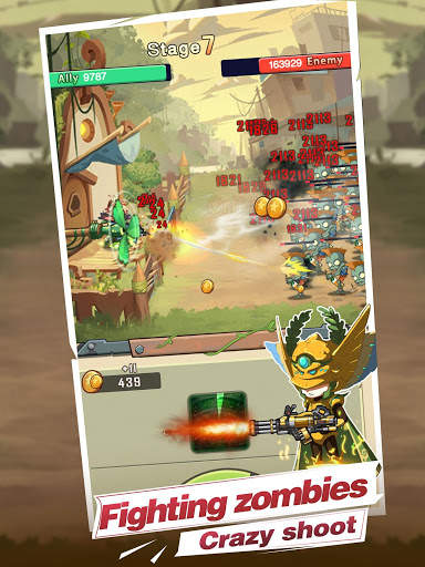 Zombies Gun - War Of Plants Evolution screenshot 9