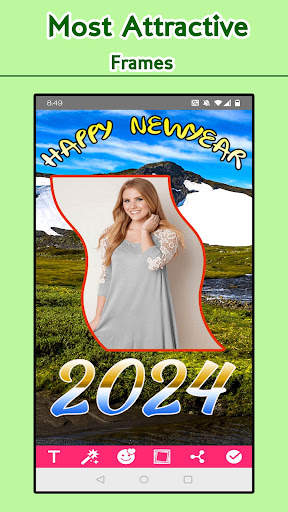 Happy Newyear Card Maker screenshot 3