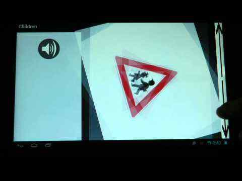 Driving school for kids, signs screenshot 1
