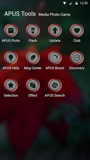 Maple leaf-APUS Launcher theme screenshot 3