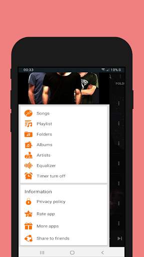Music Player - Audio Player & Powerful Equalizer screenshot 1