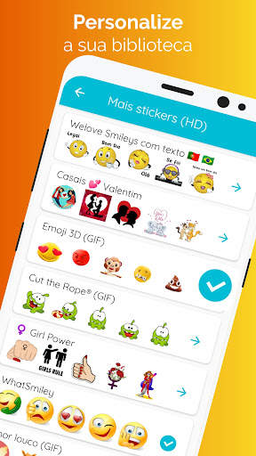 WhatSmiley: Emoji WASticker screenshot 6
