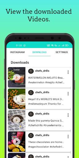 Reels Downloader - Instagram Video Downloader App screenshot 1