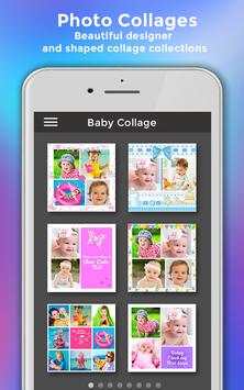 Baby Pic Collage Maker & Story Photo Editor 2 تصوير الشاشة