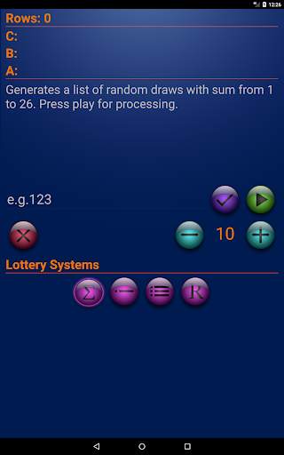 Pick 3 lottery 10 تصوير الشاشة