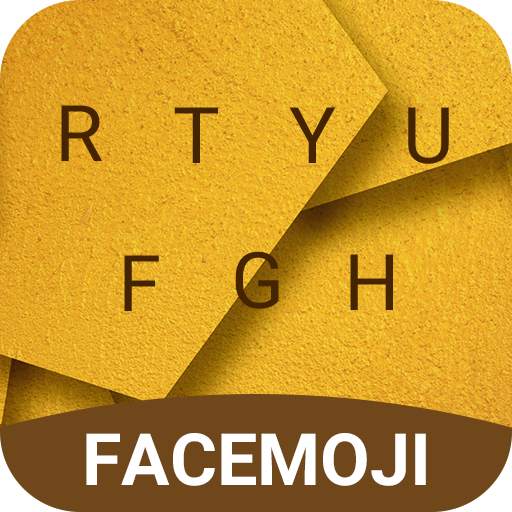 Gold Emoji Keyboard Theme v1.0