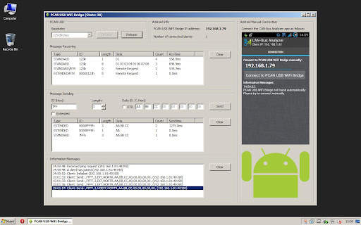 CAN-Bus Analyzer (PCAN USB) screenshot 6