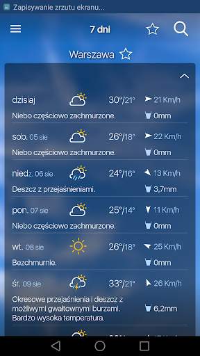 Freemeteo screenshot 3