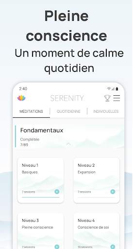 Serenity : Méditation guidée screenshot 2