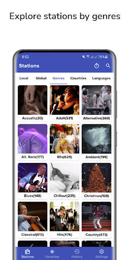Radio G : Online radio recorder & stations browser screenshot 3