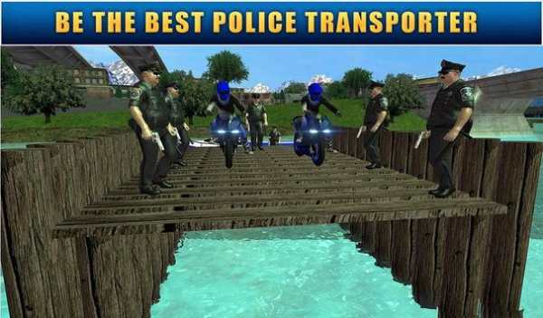 Power Boat Transporter: Police screenshot 17
