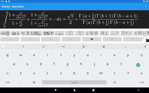 Mathify - Math Editor screenshot 9