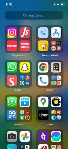 iPhone 14 Pro Max Launcher iOS screenshot 4
