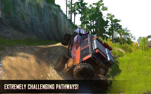 Offroad Jeep driving Off-Road Rally 4x4 Simulator screenshot 1