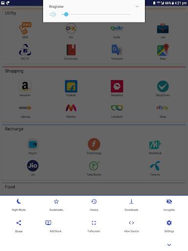 Indian Browser screenshot 2