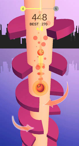 Helix Jump-Jumping Crush Ball Games screenshot 4