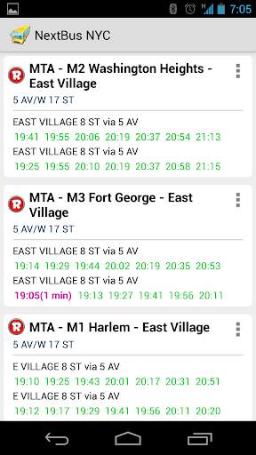 New York MTA Schedule screenshot 5