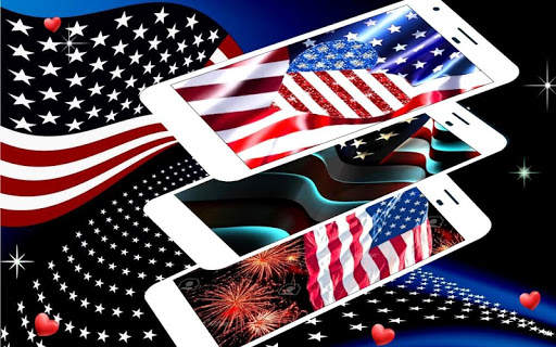 USA Flag Live Wallpaper screenshot 5