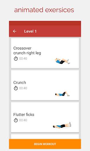 ABS Workout - Belly workout, ABS in 30 days screenshot 4